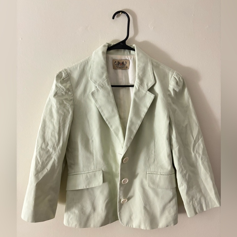 VINTAGE Y2K pinstripe juicy couture blazer